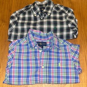 Polo Ralph Lauren 2 pack 2T button down shirt